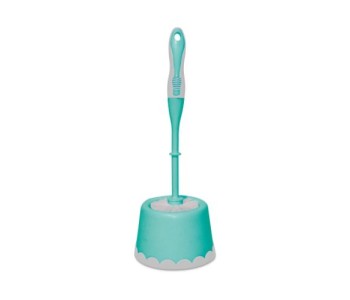 SPOTZERO TOILET BRUSH WITH CADDY ROUND